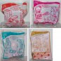 McDonald Hello Kitty Set of 4 Le Parfum Mannequin Jewel Collection Shopping Sac
