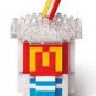 2015 McDonald's Food Icons x Nanoblock Display Toy - Milk Shake