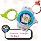 2016 McDonald's Happy Meal Toy Yo - Kai Watch Key Ring - Komasan / Komajiro Flip Panel