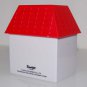 USED 2015 Sanrio My Melody House Shape Red Roof Plastic Box Container Mug 3" x 2.25" x 2.25" H