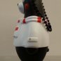 Black Kumamon Bear Plastic Figure Key Chain Mascot Charm Strap 3" H #8