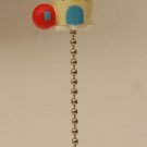 Bandai Tamagotchi Gashapon Capsule Toy Double Figure Key Chain - Mametchi Bowling House