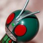 2008 Plex Masked Rider Kokeshi Men Display Figure w/ Sucker Display Vol 1 #3 2.5" H