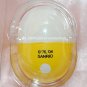 2004 Sanrio Frutips Hello Kitty Yellow Lemon Fruit Tumbler 1.5" H