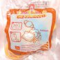 2005 Sanrio McDonald's Happy Meal Toy The Runabouts Soft Figure Key Ring - Bulldozer
