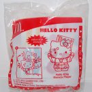 2014 McDonald's Sanrio Happy Meal Toy Hello Kitty Maraca Player w/ Stickers