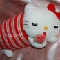 Elkoh Sleeping Hello Kitty Plush Doll UFO Catcher Japan Prize 6.5" x 13" L