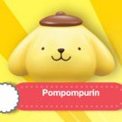 2016 McDonald's Sanrio Character Happy Meal Toy - Pompompurin Sticker & Container