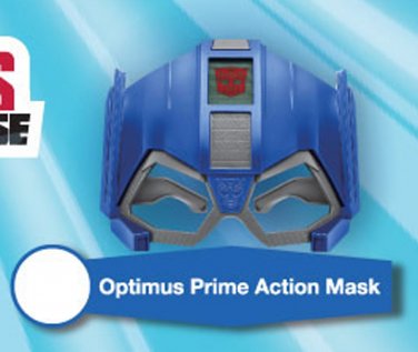 2016 McDonald's Hasbro Transformers Robots in Disguise - Optimus Prime Action Mask