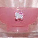 Hello Kitty Semi Transparent MINI Pink Rice Noodle Soup Bowl for Kids Made in Japan