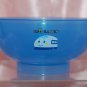 Shinkansen Semi Transparent MINI BLUE Rice Noodle Soup Bowl for Kids Made in Japan