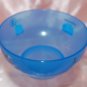 Shinkansen Semi Transparent MINI BLUE Rice Noodle Soup Bowl for Kids Made in Japan