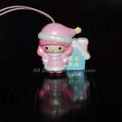 Bandai Sanrio Little Twin Star Lala 30th Anniversary Mascot Strap Charm 1" H