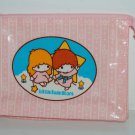 2000 Sanrio Little Twin Stars Pink Mini Pouch Bag w/ Zip Made in Japan