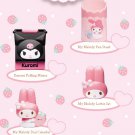 McDonald's Sanrio Kuromi My Melody FULL Set of 4 Dial Calendar Folding Mirror Pen Stand Letter Set