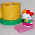 USED 2001 McDonald's Sanrio Happy Meal Toy Hello Kitty Figure Sleeping Bed