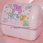 2002 Sanrio My Melody Plastic Container 4.5" x 3.25" x 4" H