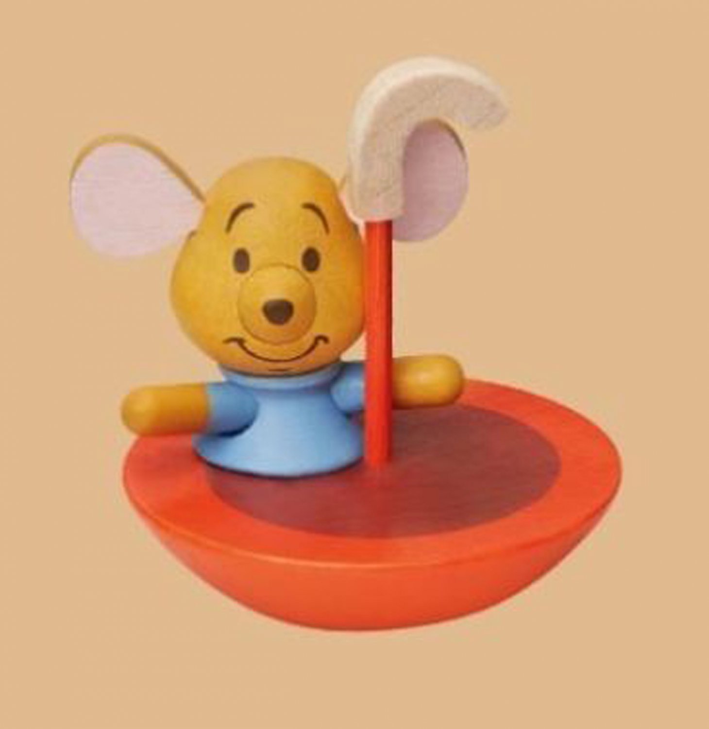 2017 Hong Kong 7-11 Disney Winnie the Pooh w/ Friends ROO Forest Collection Wooden Figurine