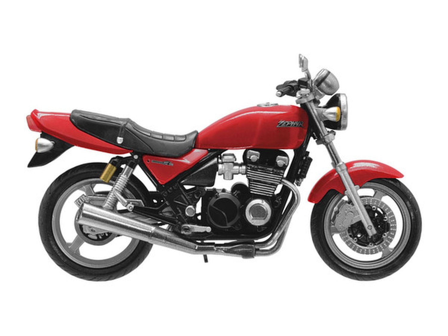 F Toys 1/24 Vintage Bike Vol 3 Kawasaki Zephyr X 1998 G3 Type #02