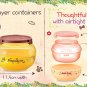 7-11 Sanrio Hello Kitty Lock & Go Pink Plastic Double Layer Container Mug Box Storage