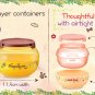 7-11 Sanrio Hello Kitty Hummingmint Lock & Go Purple Plastic Double Layer Container Mug Box Storage