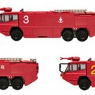 F Toys 1/150 Japanese Airport Chemical Fire Engine Vol 2 #1 MAF-60A Set of 3