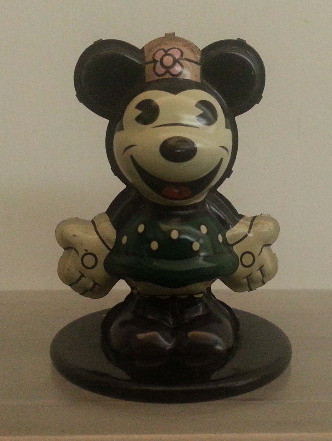 USED Yujin Disney Mickey Minnie Mouse Metal Figure Display Gashapon Capsule Toy 2" H