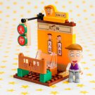 Banbao 7-11 Chibi Maruko-chan Neighbourhood Scene Mini Building Block - #3 Kazuhiko Hanawa Pawn Shop