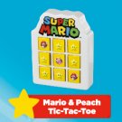 2019 McDonald's Nintendo Happy Meal Toy Super Mario - Mario & Peach Tic-Tac-Toe