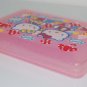 USED 2002 Sanrio Hello Kitty & Mimmy Plastic Box W/ MARKS & SCRATCHES