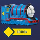 2018 McDonald's Thomas & Friends Tank Engine Train Happy Meal Toy - Gordon w/ stickers