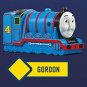 2018 McDonald's Thomas & Friends Tank Engine Train Happy Meal Toy - Gordon w/ stickers