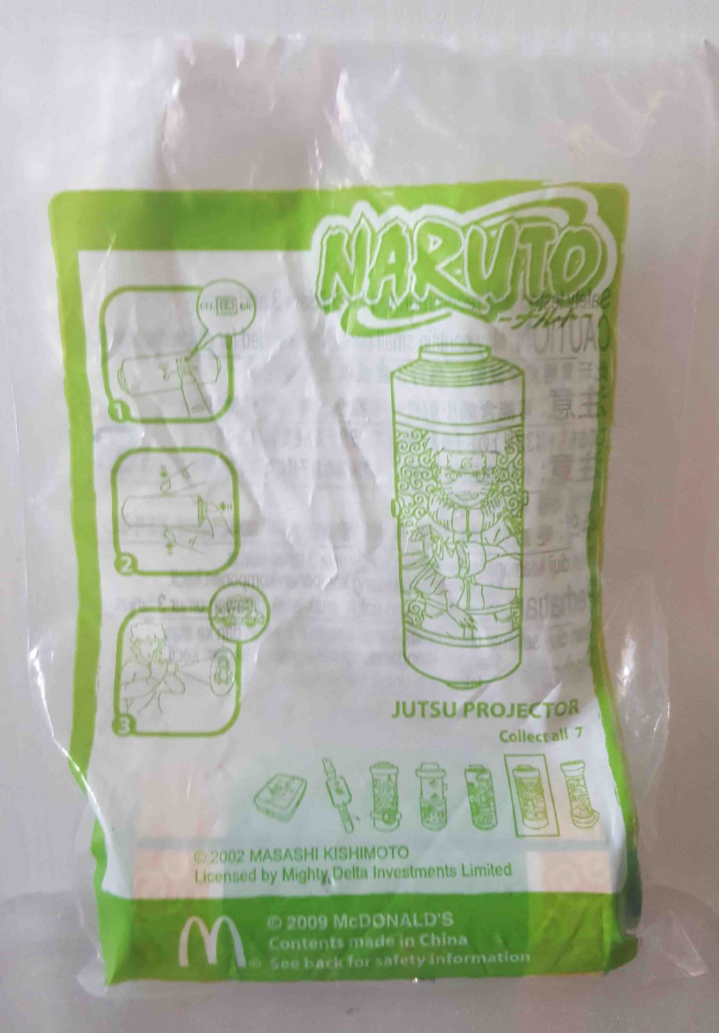 naruto happy meal toys