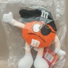 M&M's ORANGE Chocolate Halloween Plush Doll 10" H SOUND OUT OF FUNCTION