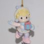 Enesco Precious Moment Figure - Winter Wonderland Holiday Ornament 3"H