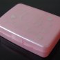 USED Sanrio Hello Kitty Pink Plastic Box Case Made in Japan W/ MARKS & SCRATCHES