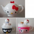 USED 2017 McDonald's Sanrio Happy Meal Toy Hello Kitty Tea Pot My Melody Cup Badtz Maru Cup