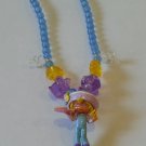 USED Strawberry Shortcake Berry Sweet Wearables Party Time Angel Cake Necklace #15603