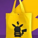 Pokemon Pikachu Yellow Tote Bag 14.5" x 15.5" / 370 mm x 390 mm