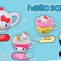 2017 McDonald's Hello Sanrio Set of 4 - Hello Kitty & Red Bow My Melody Pompompurin Badtz-Maru Milk