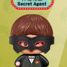 2016 McDonald's Monchhichi Monkey - Secret Agent