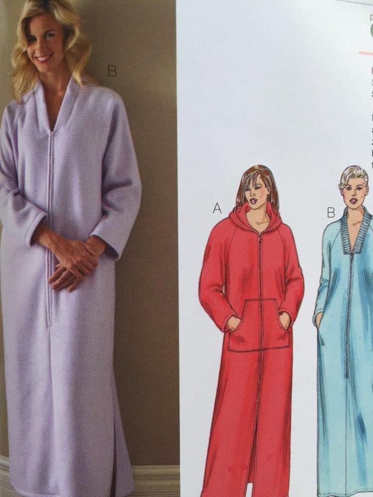 Kwik Sew Sewing Pattern 3209 Misses Ladies Robes Size Xs Xl New 