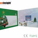 Custom Print 2.4-inch Video Brochure LCD Card 128MB Optional 1-10 Buttons