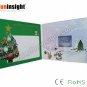 Custom Print 2.4-inch Video Brochure LCD Card 128MB Optional 1-10 Buttons