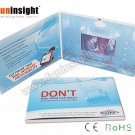 Premium Quality 2.4 inch Video Brochure LCD Direct Mailer Card Autoplay FVB245