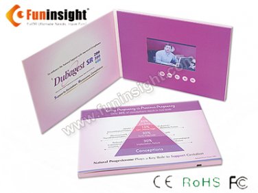 Innovative 4.3&acirc;��&acirc;�� Video Brochure LCD Card Marketing Tool from China Supplier