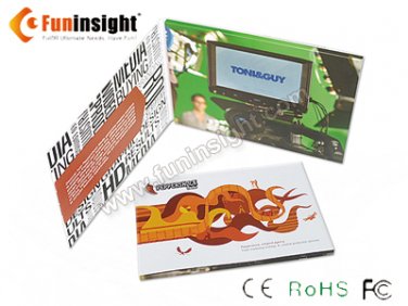 Bespoke 4.3&acirc;��&acirc;�� Video Brochure LCD Sales Tool Promotional Gifts FVB432