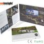 Full Color 4.3’’ Video Brochure Card Technology in Print A5 Landscape 128MB