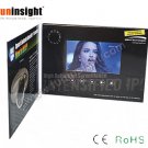 5 inch Touch Screen Video Card LCD Brochure 128MB Full Color Print A5 Size
