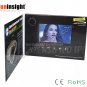 5 inch Touch Screen Video Card LCD Brochure 128MB Full Color Print A5 Size